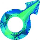 Кристаллы 4878.Прозрачные 30x19 mm.Отверстие 9,7 Crystal Bermuda Blue