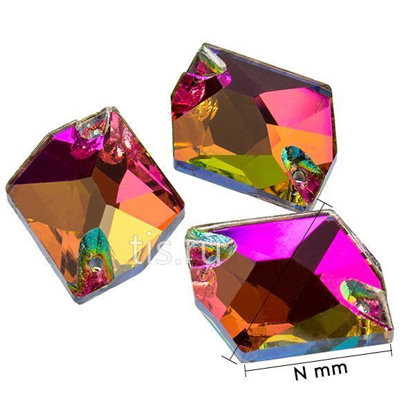 3570 17*21 mm Crystal Vitrail Medium