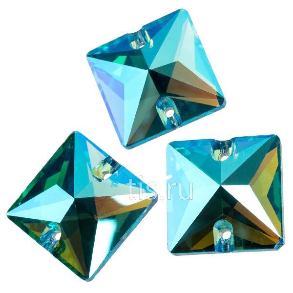 3687 16*16 mm Aquamarine AB