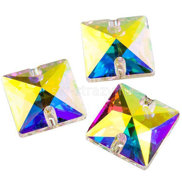 YHB 3687 14*14 mm Crystal AB