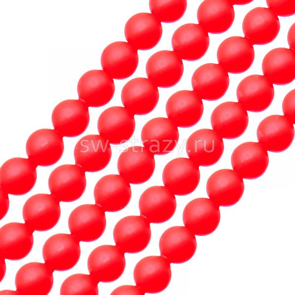 Жемчужины 5810 12 mm Crystal Neon Red Pearl