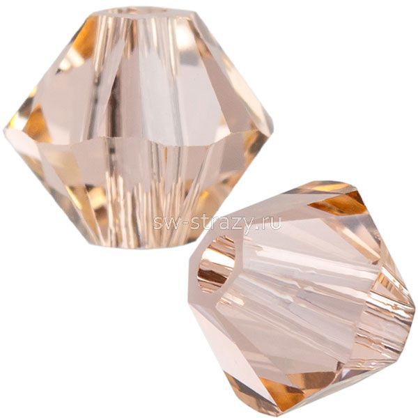 Бусины 5328 4 mm Light Peach