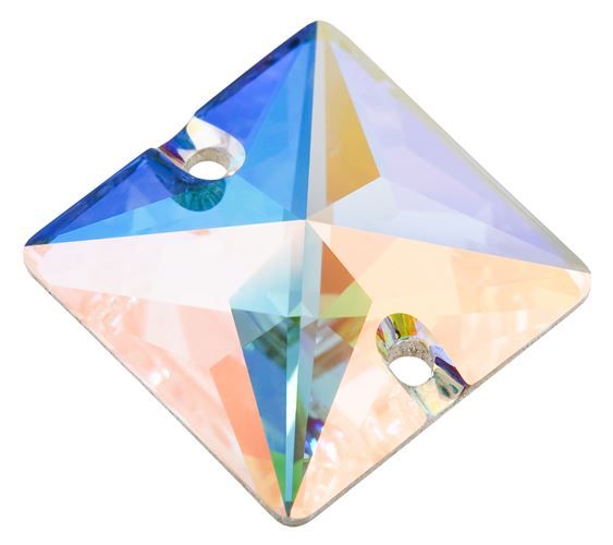 Square 2H 22x22 mm Crystal AB