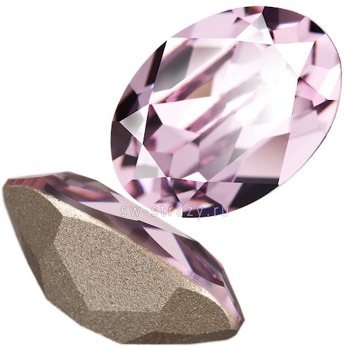 Кристаллы 4120 14x10 mm Light Amethyst