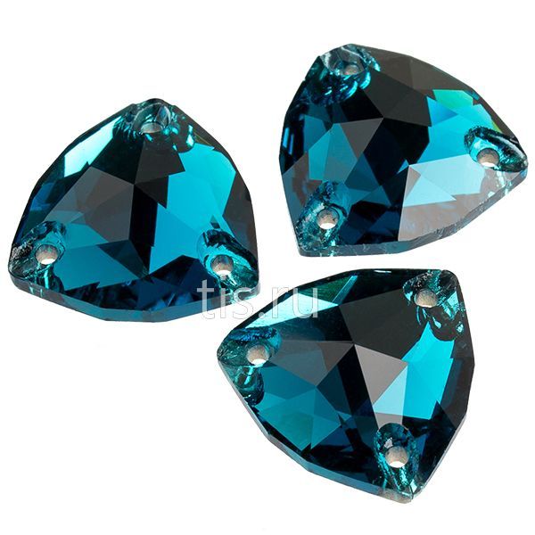 3778 12*12 mm Blue Zircon