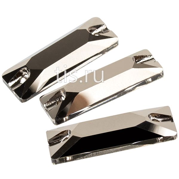 3545 7*21 mm Crystal Jet Metallic