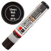 Marabu Contours&Effects 073 Black 25 ml (17820009073)