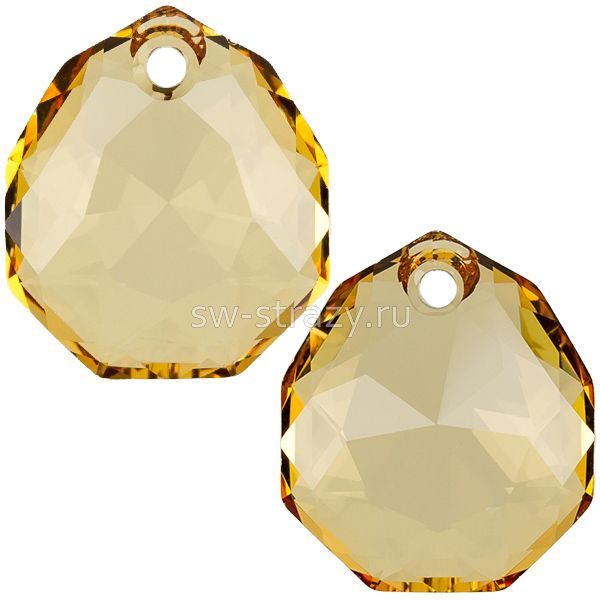 Кулоны 6436 9 mm Golden Topaz