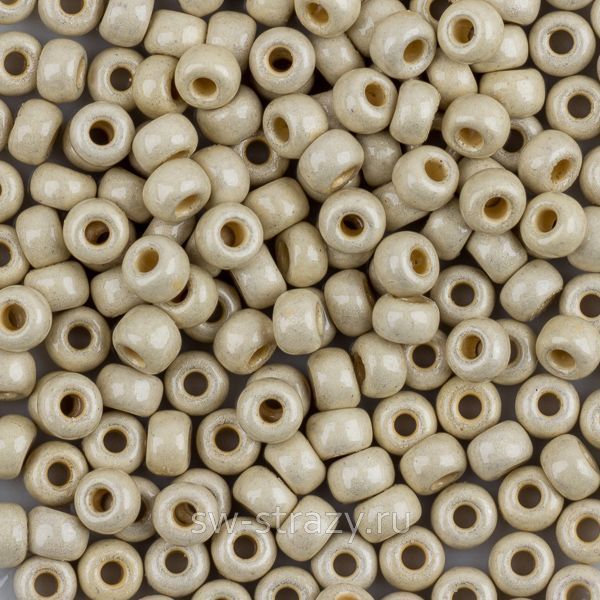 Seedbead Miyuki 8/0 4201F Matted Duracoat Galvanized Silver