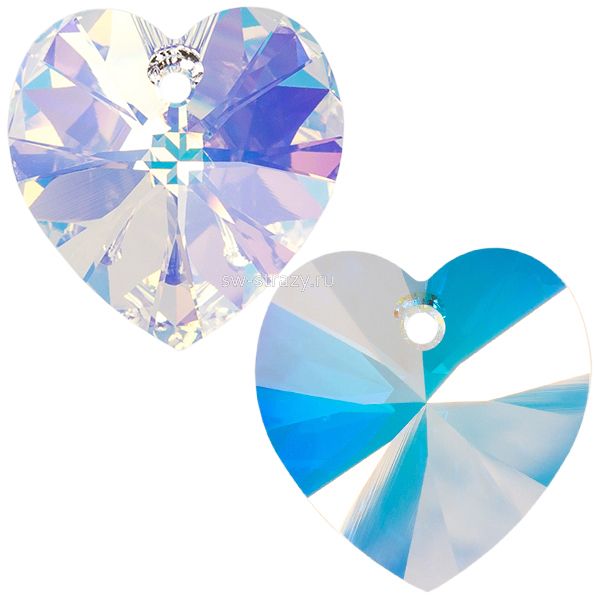 Кулоны 6228 14,4*14 mm Crystal AB