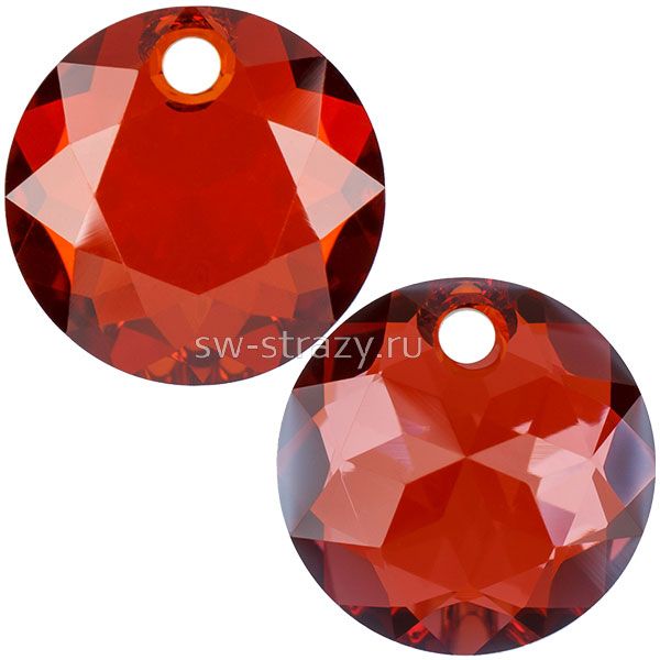 Кулоны 6430 10 mm Crystal Red Magma