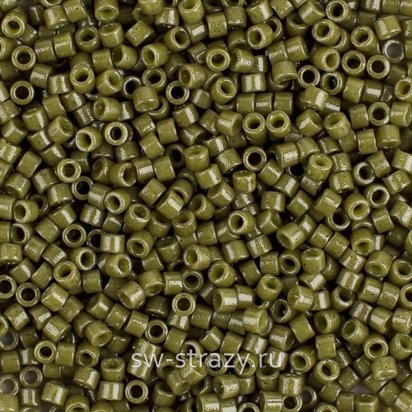 Delica Beads 11/0 DB2357 Duracoat Opaque Army Green