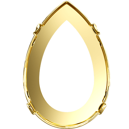 4327/S 40x27 mm Gold Plating