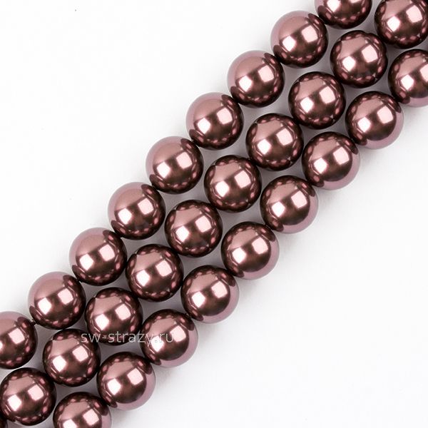 Жемчужины 5810 6 mm Crystal Burgundy Pearl