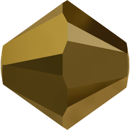 Бусины 5328 5 mm Crystal Dorado2X