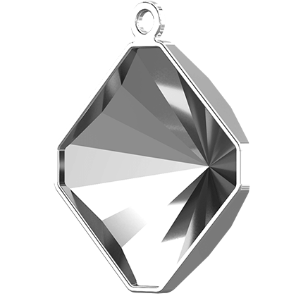 4499/J 14 mm Rhodium Plating