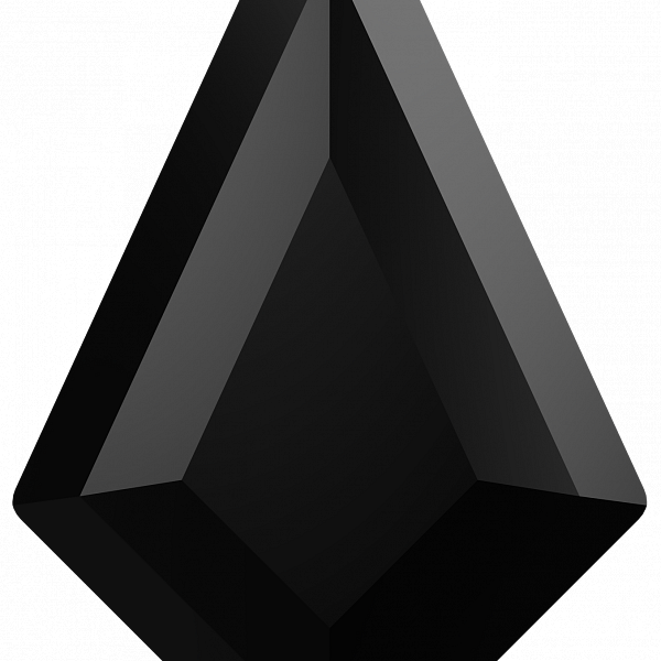 Стразы горячей фиксации 2771 12,9x8.3 mm Jet HF