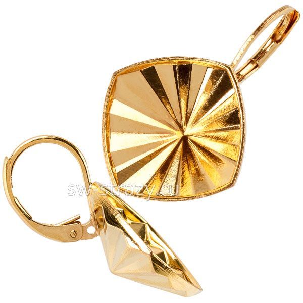 Серьги 4460 10 мм золото (РО8389)