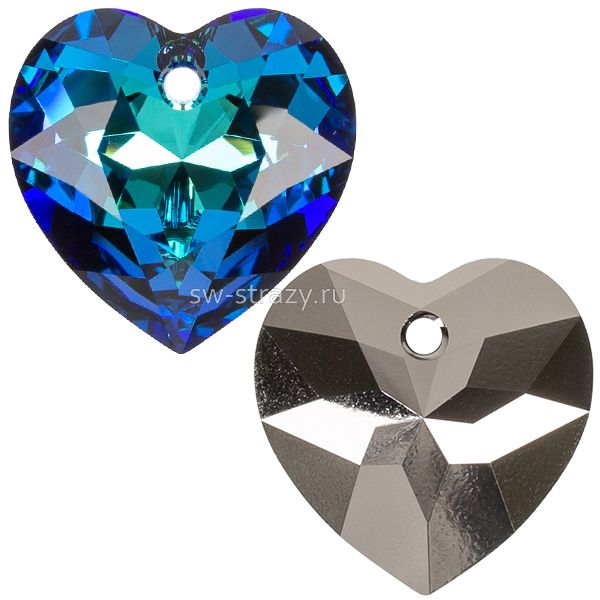 Кулоны 6432 10,5 mm Crystal Bermuda Blue P