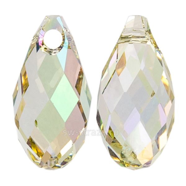 Кулоны 6010 11x5,5 mm Crystal Luminous Green