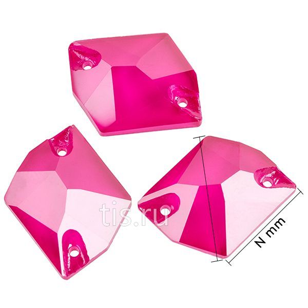 3570 13*17 mm Lacquer Fuchsia