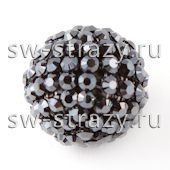 Бусины 40 515 15 mm Jet Hematite