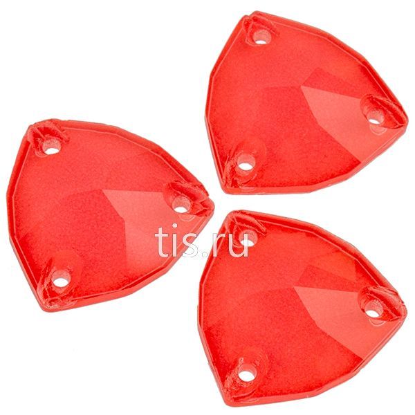 3778 22*22 mm Neon Coral