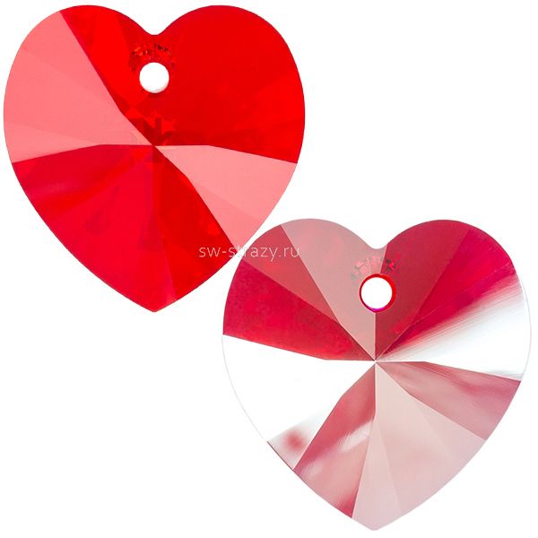 Кулоны 6228 18x17,5 mm Light Siam Shimmer