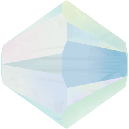 Бусины 5328 4 mm White Alabaster AB 2X