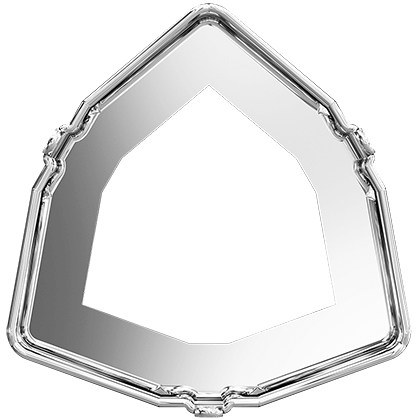 4706/S 17 mm 3PH20H White Bronze Plating