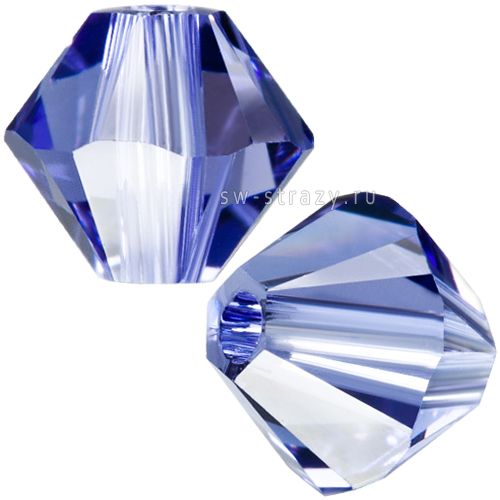 Бусины 5328 3 mm Tanzanite