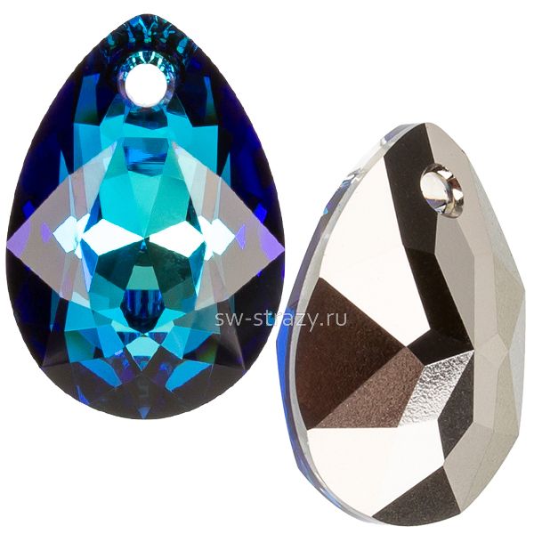 Кулоны 6433 9 mm Crystal Bermuda Blue P