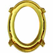 4122/S 8x6 mm Gold Plating