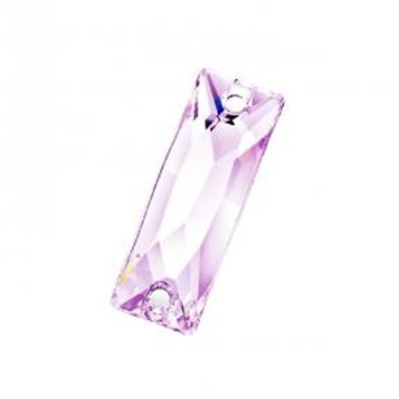 SlimBaguette 2H 18x6 mm Light Amethyst