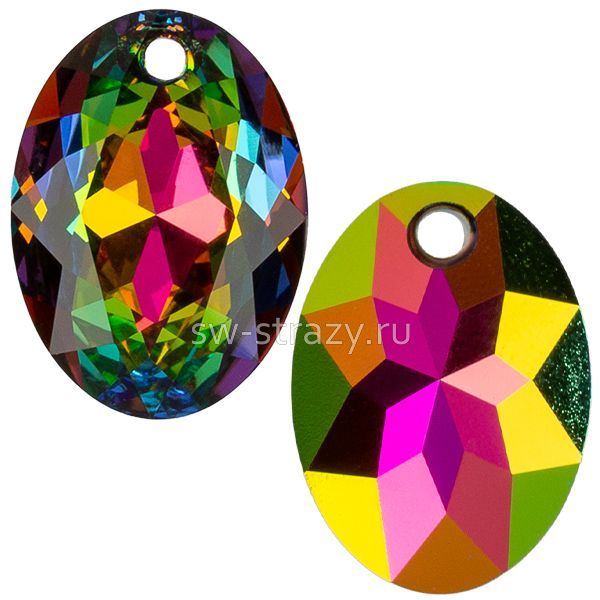 Кулоны 6438 9 mm Crystal Vitrail Medium P