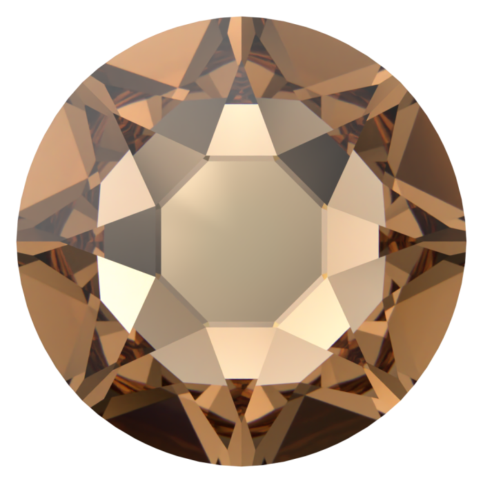 Стразы горячей фиксации 2078 ss 34 ReCreate Light Smoked Topaz HF