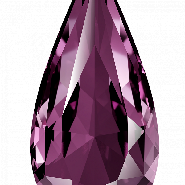 Кристаллы 4322 22x11 mm Amethyst