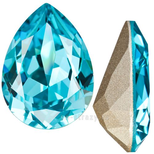 Кристаллы 4320 8x6 mm Light Turquoise