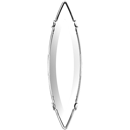 4200/S 48x13 mm 3PH2OH Rhodium Plating