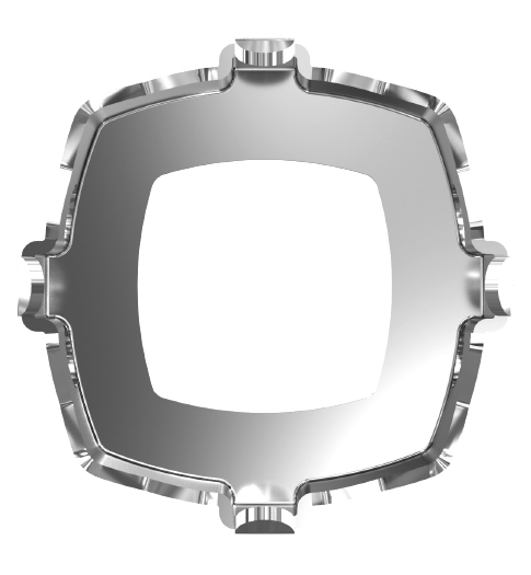 4460/S 8 mm 3PH2OH Rhodium Plating