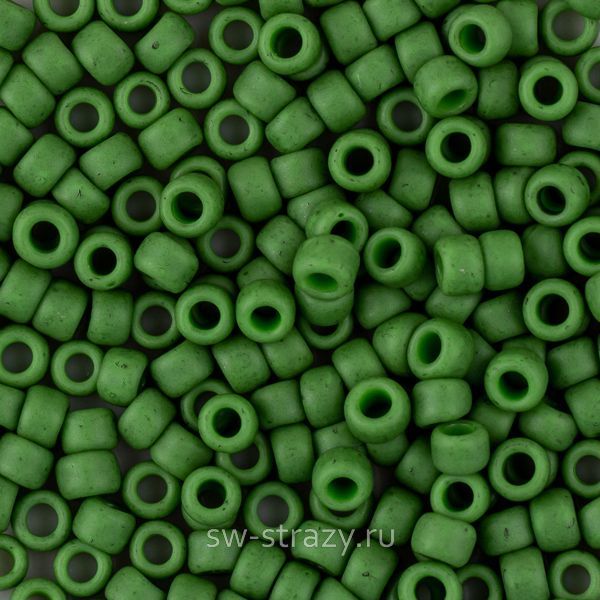 Бисер круглый 8/0 #2603F Semi Glazed матовый клевер