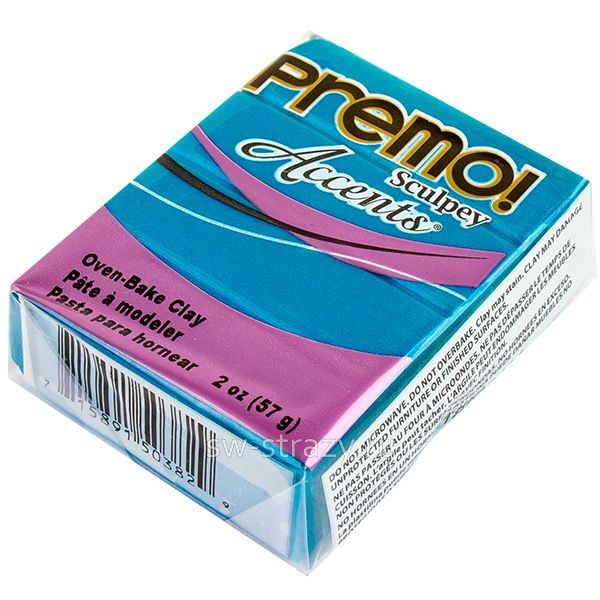 Полимерная глина Premo PE02 57 г изумрудно-жемчужный (5038)