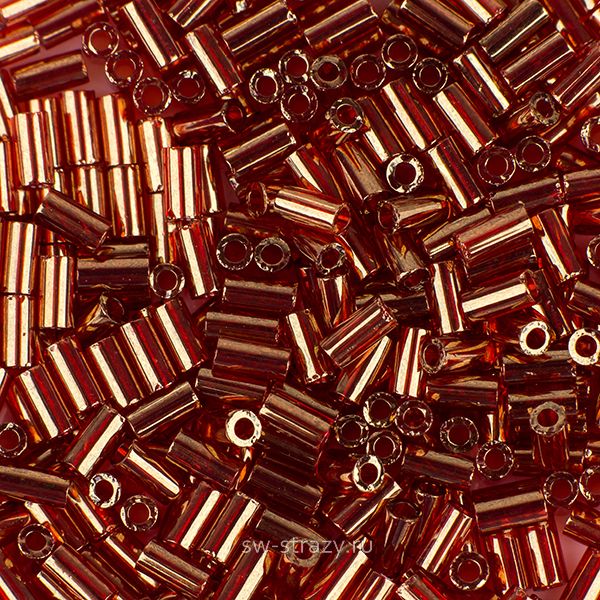 Бисер стеклярус 3 mm #0329 золотое сияние, африканский закат