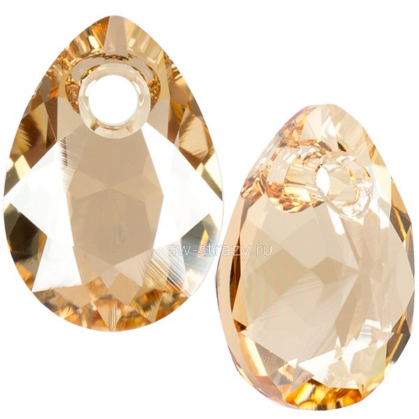 Кулоны 6433 9 mm Crystal Golden Shadow