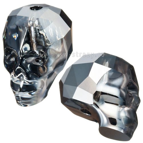 Бусины 5750 13 mm Crystal Silver Night