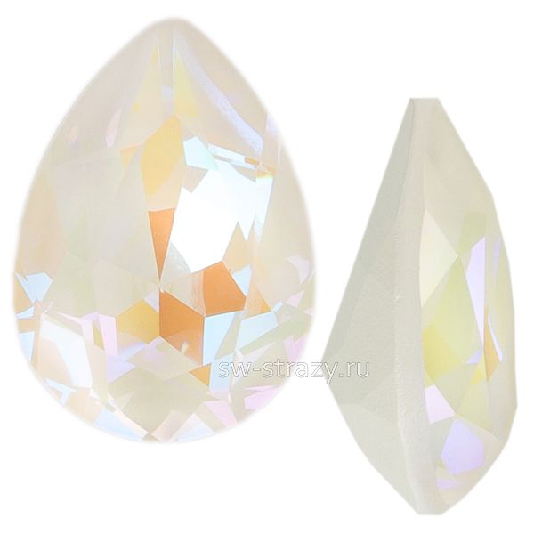 Кристаллы 4320 18x13 mm Crystal Light Grey Delite