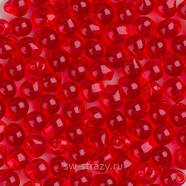 Drops 3,4 mm 140 Transparent Light Red