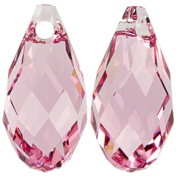 Кулоны 6010 13x6,5 mm Light Rose