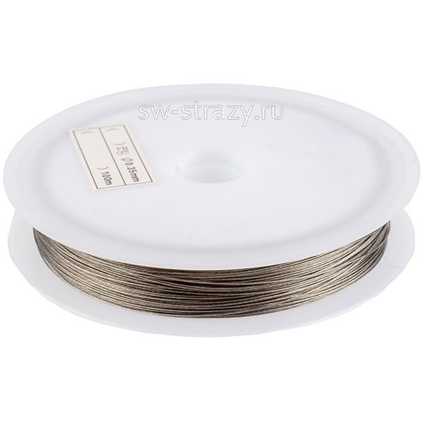 Тросик ювелирный серебро 0.35 мм