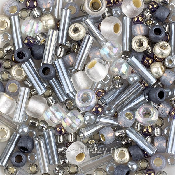 Toho MIX # 3211 серо-золотой